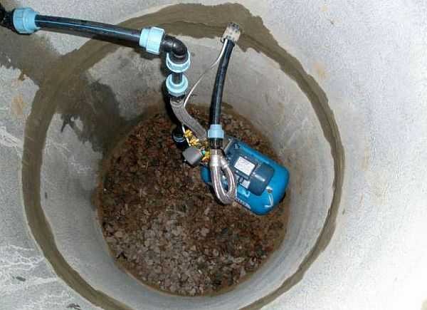 É importante vedar a saída da tubulação de água do poço do poço