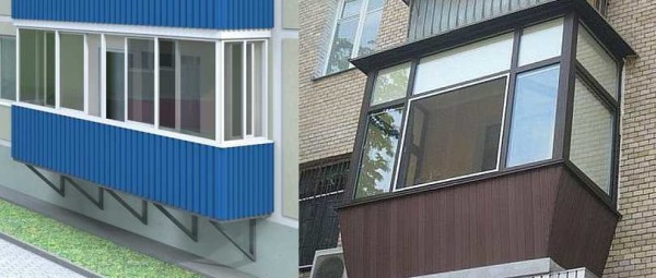 É barato embainhar a varanda externa com revestimento de metal ou folha perfilada