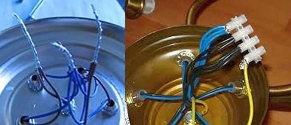 How To Connect A Chandelier With 2 3, How To Extend Chandelier Wire