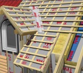 O isolamento de um telhado quebrado de um tipo de sótão deve ser realizado de acordo com certas regras