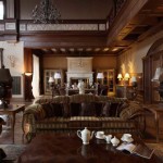 Luxusní nábytek, drahé povrchové úpravy - jedním slovem bohatství