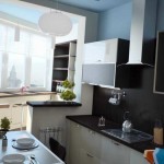 Ak pridáte balkón do obývacej izby s kuchyňou, môžete usporiadať aj jedáleň