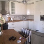 تصميم مطبخ غرفة المعيشة 20 متر مربع: صورة حية من شقة حقيقية