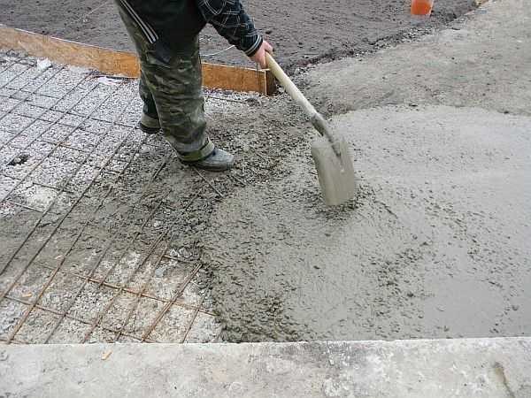 De geschatte consistentie van beton