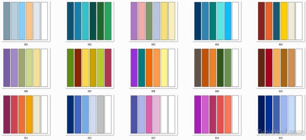 Tabelle kompatibler Farben