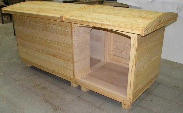 Ready kennel for a dog