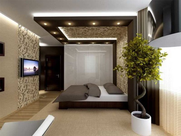 O quarto dos homens é apresentado a muitos em um estilo moderno, talvez até mesmo em um design minimalista.