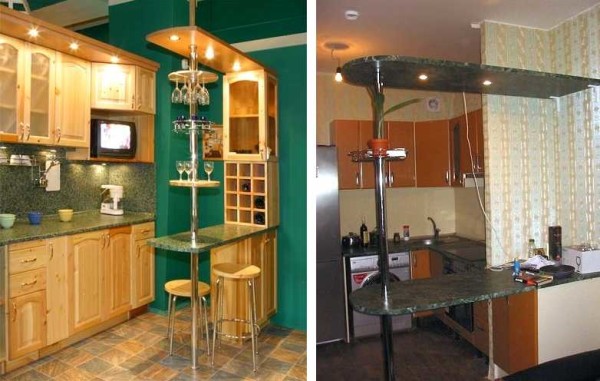 เคาน์เตอร์บาร์สำหรับห้องครัวขนาดเล็ก