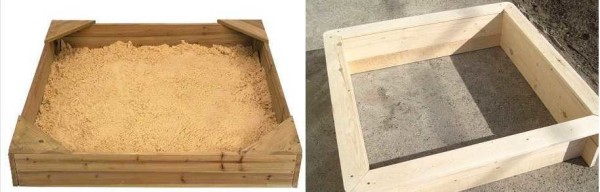 Απλό κουτί με άμμο