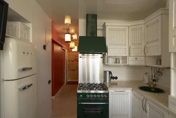 Amenajarea spațiului de bucătărie într-un apartament standard
