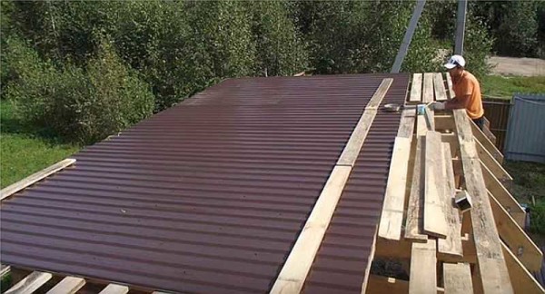 גגות חיפוי על גג המוסך
