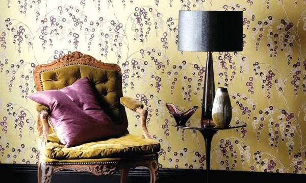 Passen Sie Möbel und Textilien an die Farben und / oder den Hintergrund an