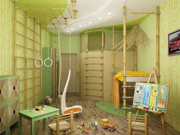 Thiết kế phòng trẻ em cho bé trai hiếu động