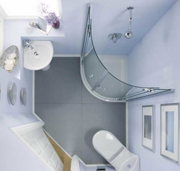 Reka bentuk bilik mandi gabungan lebih rumit daripada yang terpisah