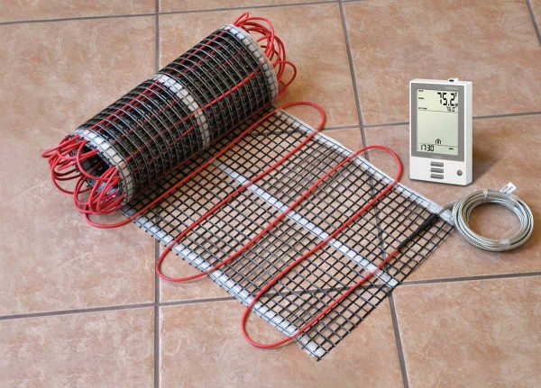 Electric cable mat