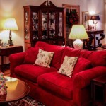 Red is one of the colors allowed in classic interior decoration