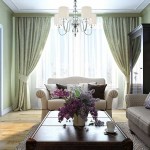 El interior clásico se puede realizar en un apartamento, sin embargo, de un área grande.