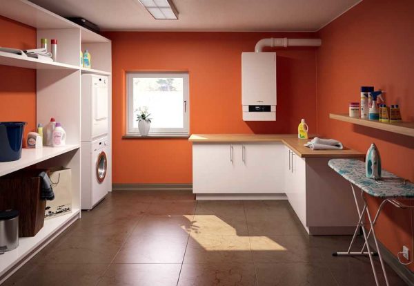 The requirements for installing a gas boiler in the kitchen relate mostly to volume and ventilation.
