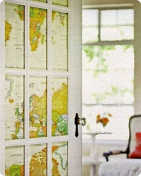 Duvar kağıdı yerine harita kullanabilirsiniz