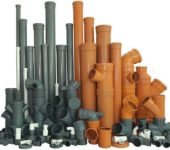 Пластичне канализационе цеви израђене су од различитих полимера и њихових композиција