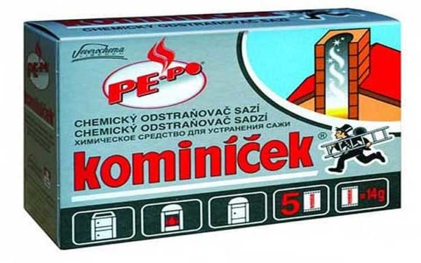 Почистващ прах за комин Kominichek