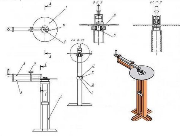Drawing machine for cold forging Snail