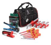 Le sac à outils électriques doit contenir des articles de mesure