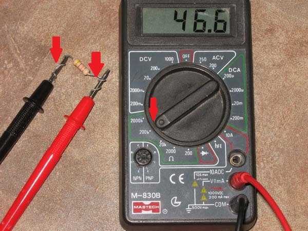 How to use a multimeter to measure resistance