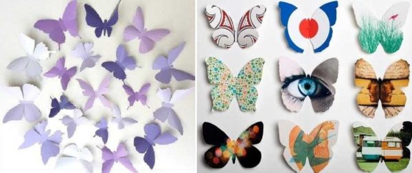 Estas são borboletas de contorno para decoração - é fácil de fazer, mas elas ficam ótimas