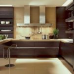Deux nuances de brun - un intérieur confortable dans un style moderne