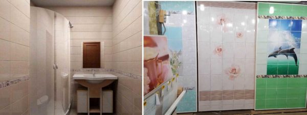 Пластика на зидовима за купатило - постоје различите опције