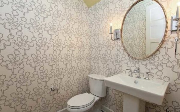 Papel de parede do banheiro