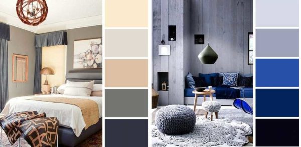 Kombinera grått med andra färger för att skapa en harmonisk interiör