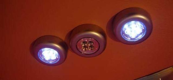 Dessa är icke-flyktiga LED-lampor