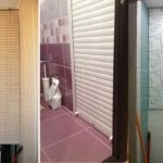 Opções de acabamento das portas do armário do banheiro