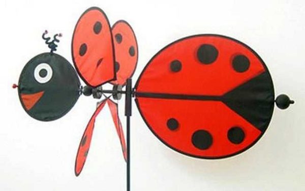 Ladybug - εύκολο να φτιαχτεί από μικρά κομμάτια κασσίτερου
