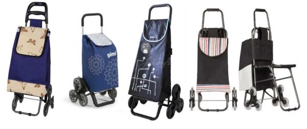 6 колела чанта за колички за пазаруване