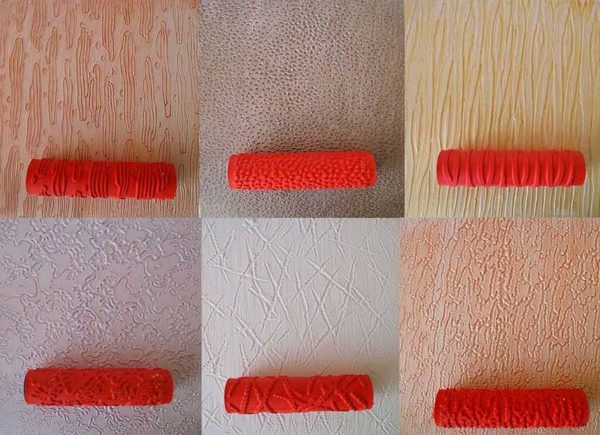 Rollers gebruiken bij het aanbrengen van decoratieve verf